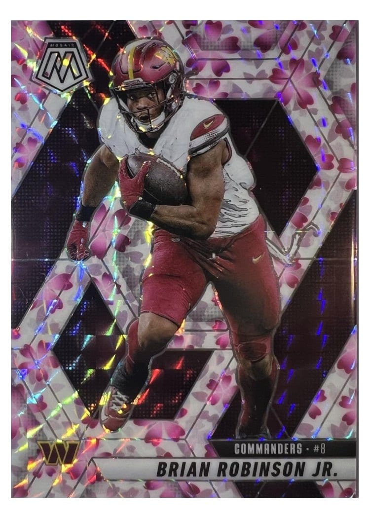 2025 Panini Mosaic Base Set Brian Robinson Jr. #143 card