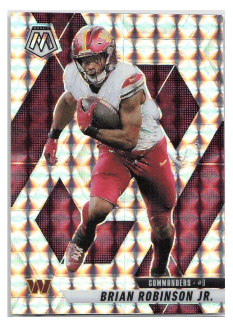 2025 Panini Mosaic Base Set Brian Robinson Jr. #143 card