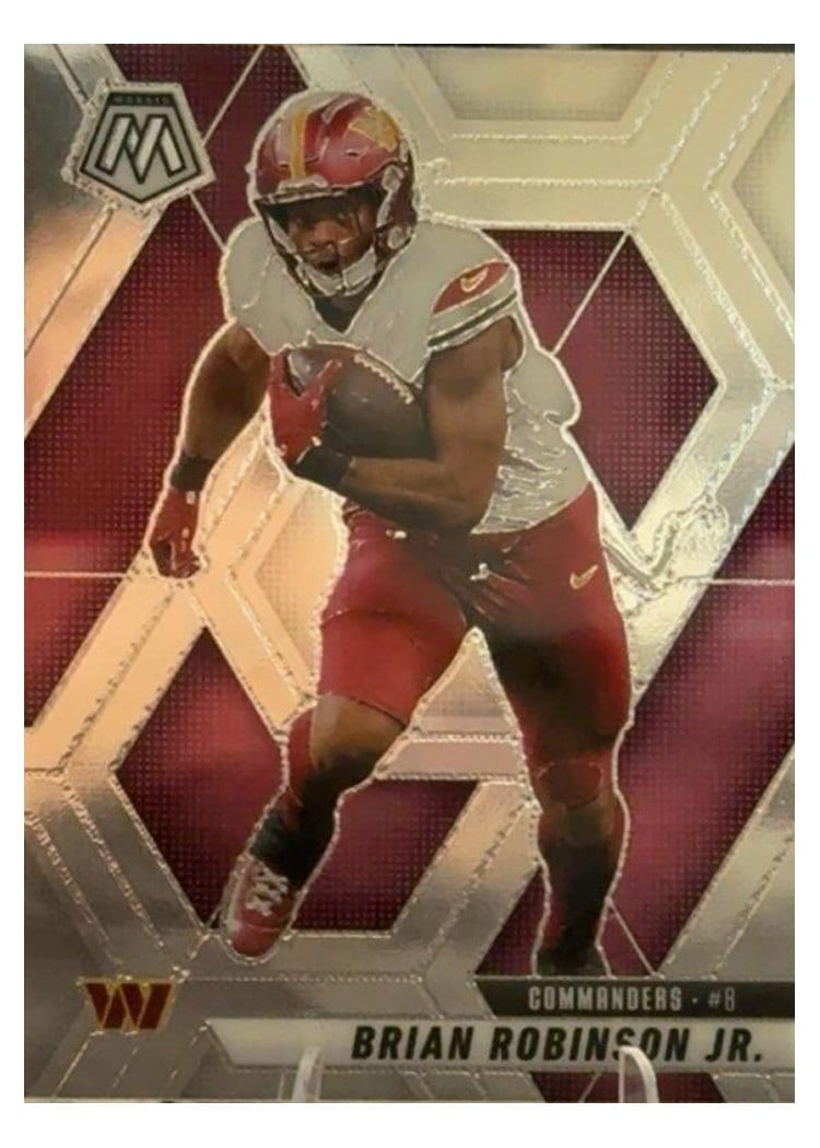 2025 Panini Mosaic Base Set Brian Robinson Jr. #143 card