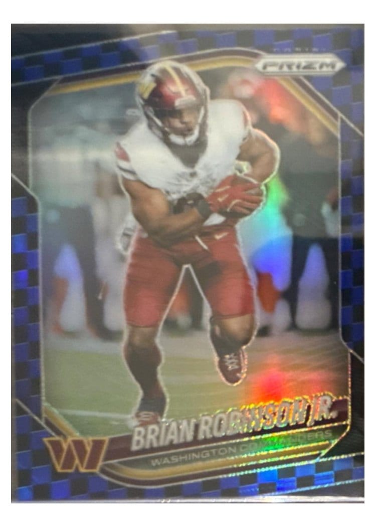 2025 Panini Prizm Base Set Brian Robinson Jr. #141 card