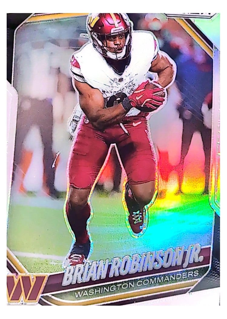 2025 Panini Prizm Base Set Brian Robinson Jr. #141 card