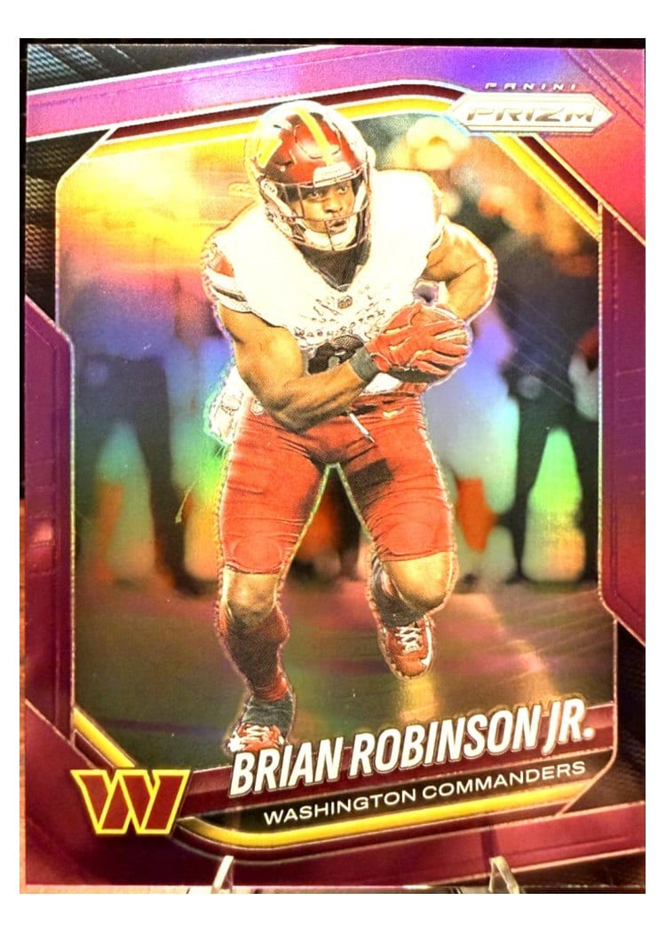 2025 Panini Prizm Base Set Brian Robinson Jr. #141 card