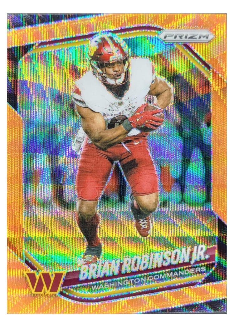 2025 Panini Prizm Base Set Brian Robinson Jr. #141 card