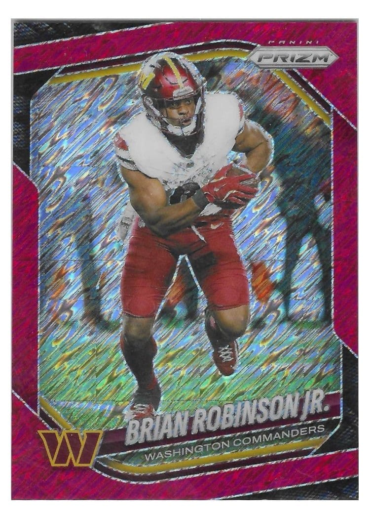 2025 Panini Prizm Base Set Brian Robinson Jr. #141 card