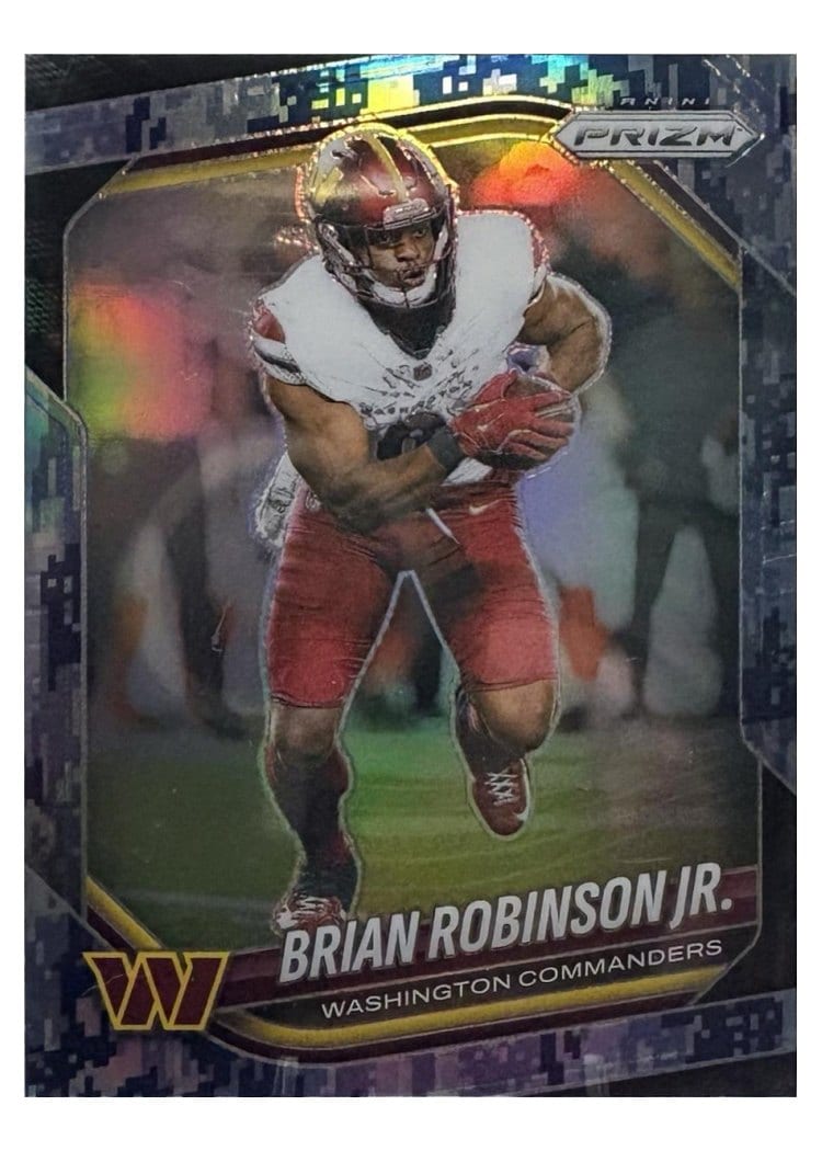 2025 Panini Prizm Base Set Brian Robinson Jr. #141 card