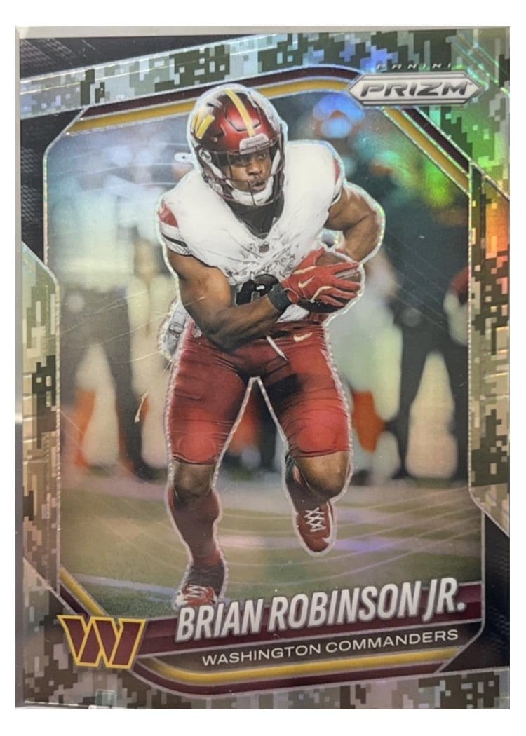 2025 Panini Prizm Base Set Brian Robinson Jr. #141 card