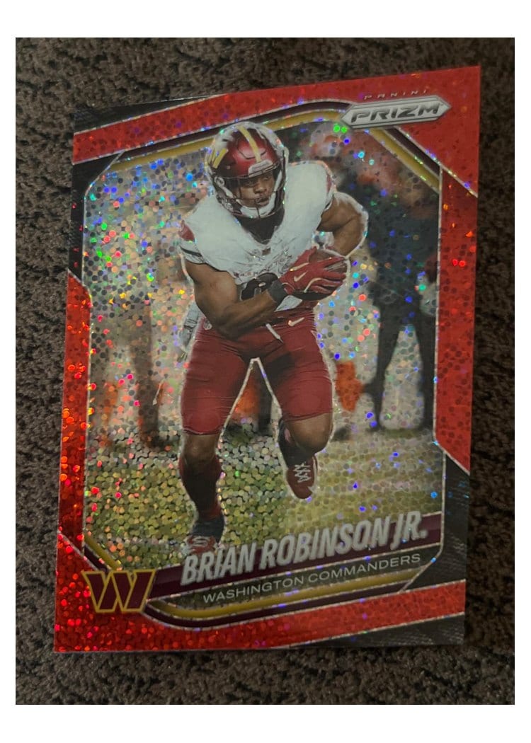 2025 Panini Prizm Base Set Brian Robinson Jr. #141 card