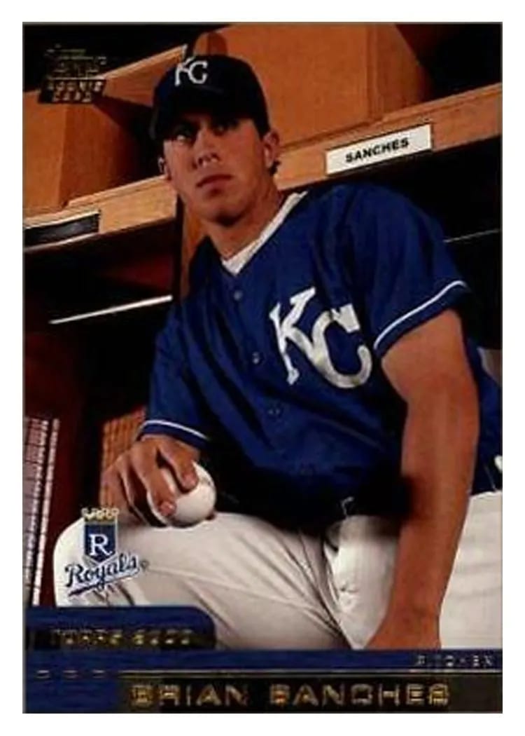 2000 Topps Traded Brian Sanches #T64 card