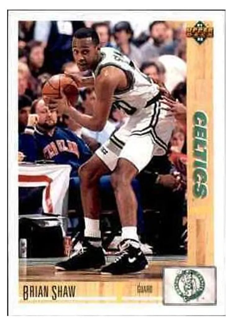 1991 Upper Deck Brian Shaw #346 card