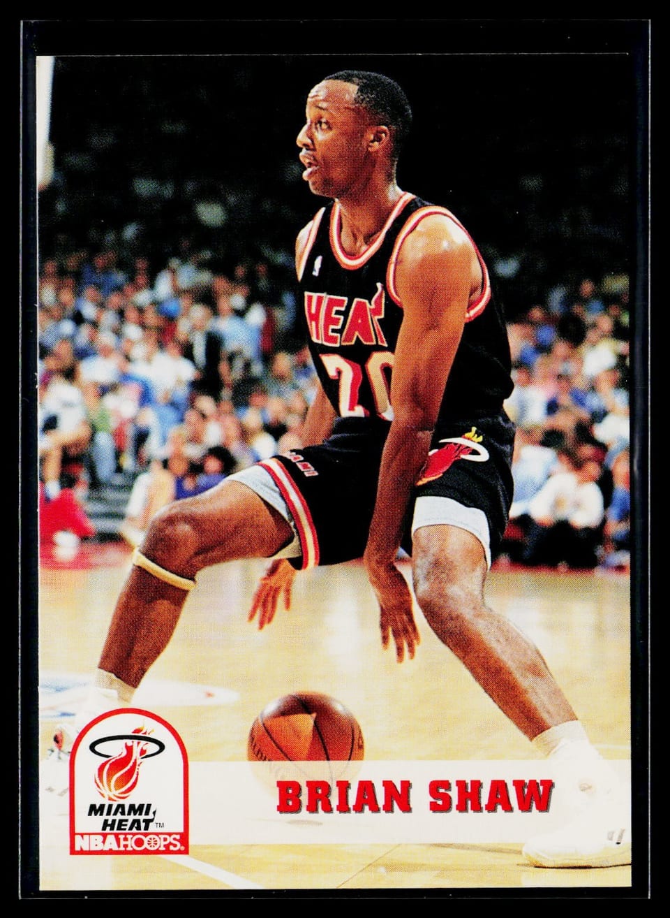 1993-94 Hoops Base Set Brian Shaw #117 card
