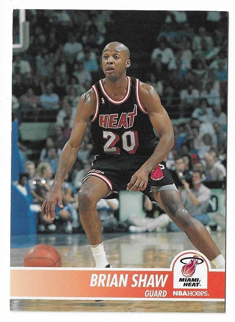 1994-95 Hoops Base Set Brian Shaw #114 card