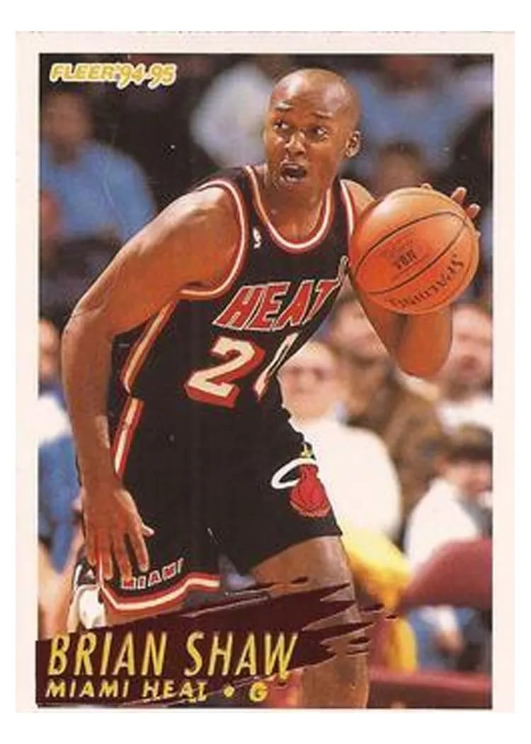 1994 Fleer Brian Shaw #121 card