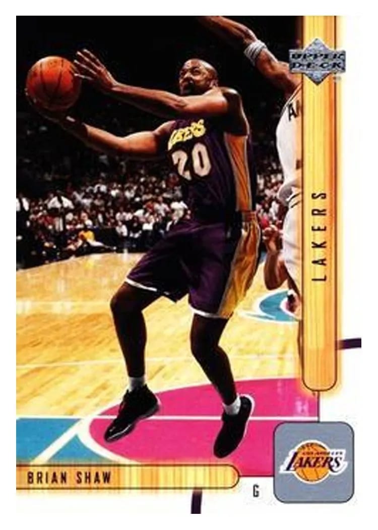 2001 Upper Deck Brian Shaw #80