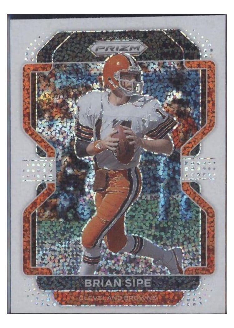 2021 Panini Prizm Base Set Brian Sipe White Sparkle Prizm #268 card