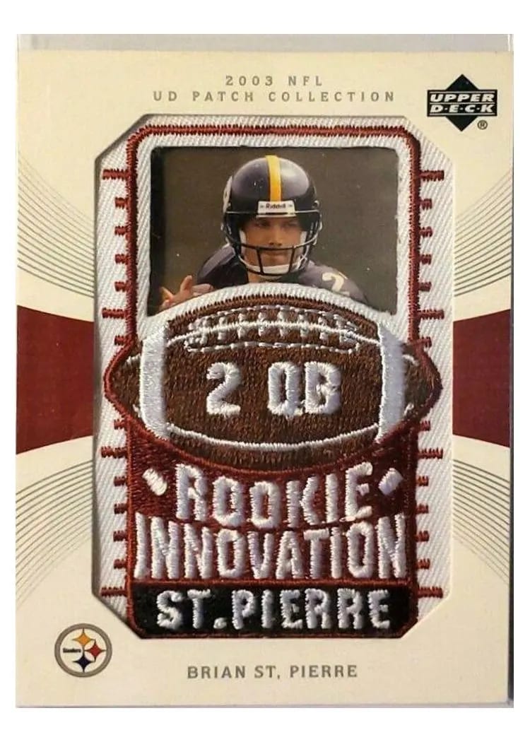 2003 Upper Deck Patch Collection Brian St. Pierre #129 card