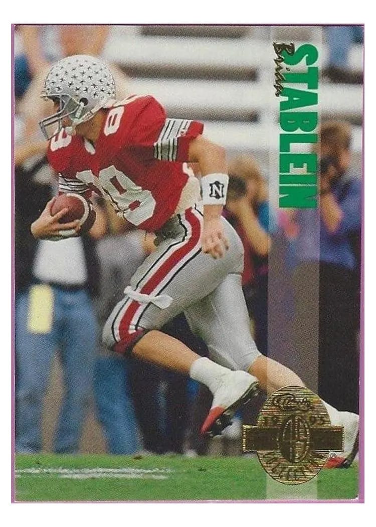 1993 Classic Four Sport Brian Stablein #139 card