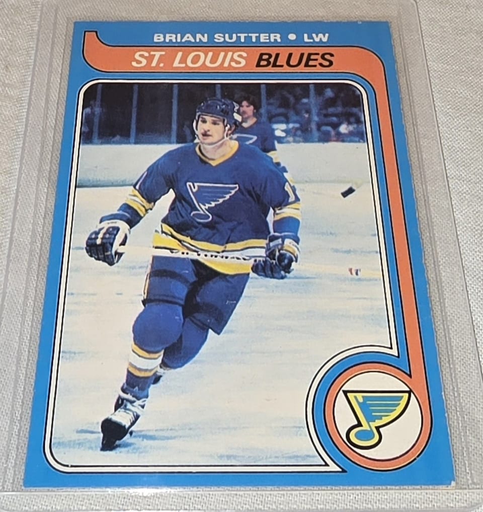 1979 O-Pee-Chee Brian Sutter #84 card
