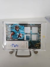 2024 Panini Absolute Rookie Premiere Materials Autographs Brian Thomas Jr. #RPMA-BTJ card