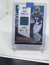 2024 Panini Absolute War Room Materials Brian Thomas Jr. #WRM-BTJ card