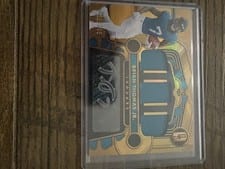 2024 Panini Gold Standard Rookie Jersey Autographs Triple Brian Thomas Jr. #3 card
