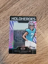 2024 Panini Illusions HoloHeroes Rookies Brian Thomas Jr. #4 card