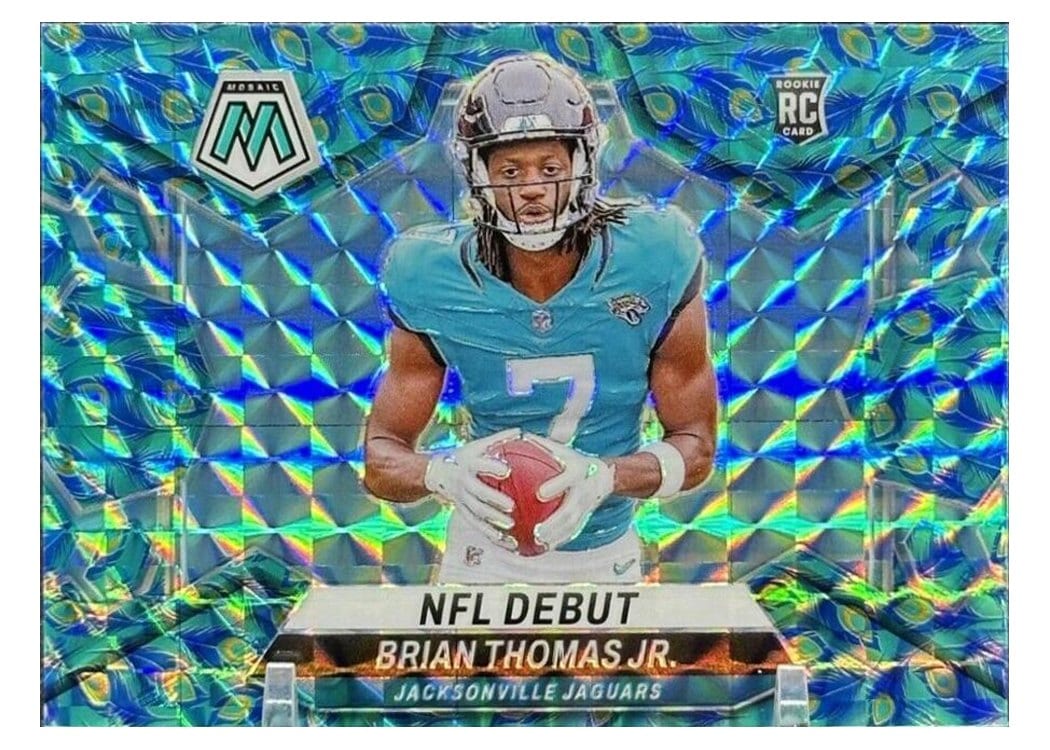 2024 Panini Mosaic Base Set Brian Thomas Jr. #282 card