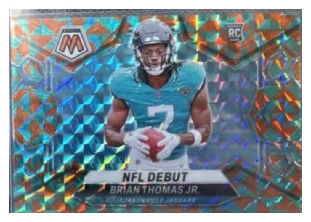 2024 Panini Mosaic Base Set Brian Thomas Jr. Tessellation #282 card