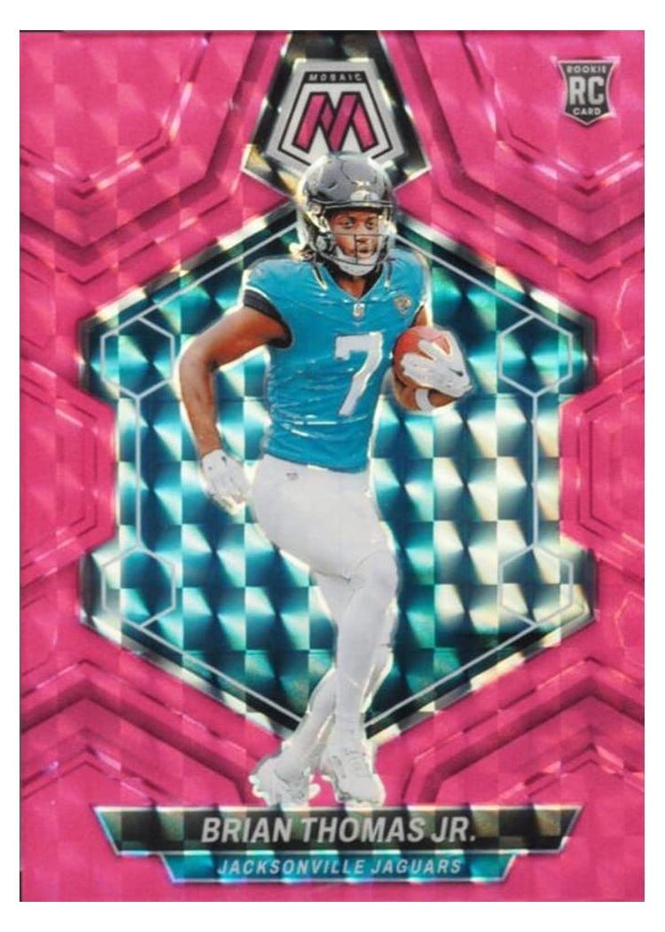 2024 Panini Mosaic Base Set Brian Thomas Jr. #323 card