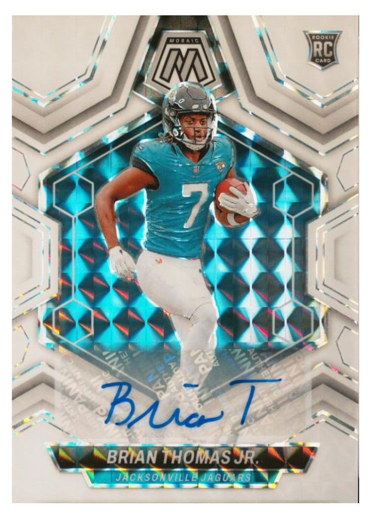 2024 Panini Mosaic Base Set Brian Thomas Jr. #323 card