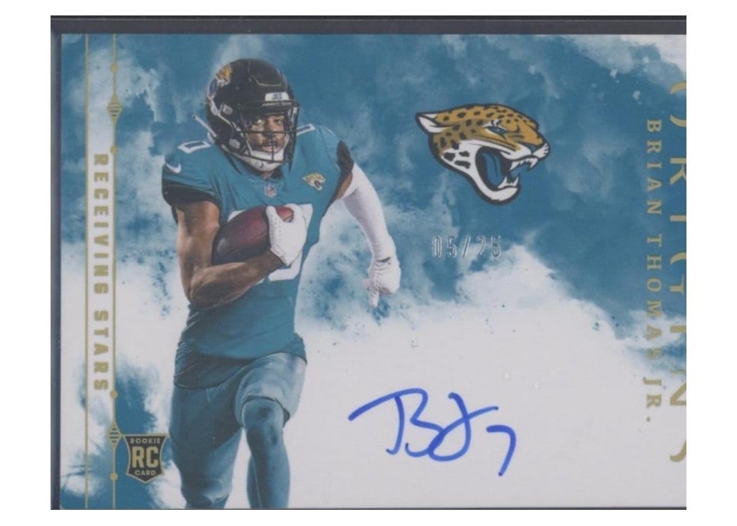 2024 Panini Origins Receiving Stars Signatures Brian Thomas Jr. #RSS-BTH card