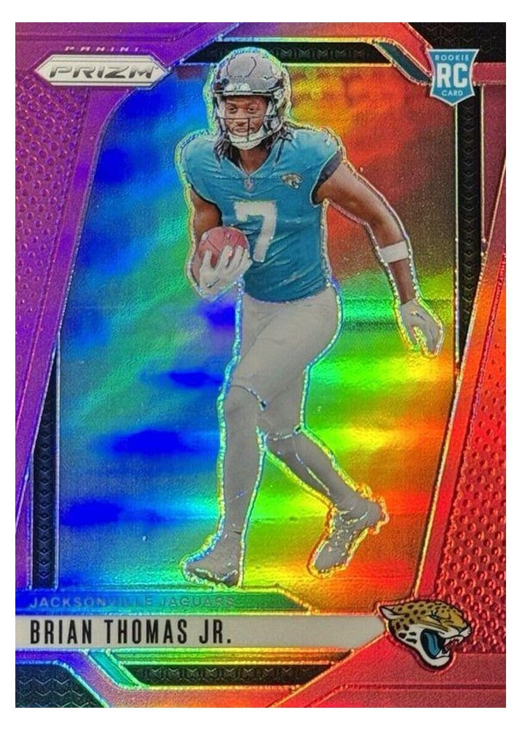 2024 Panini Prizm Base Set Brian Thomas Jr. #314 card