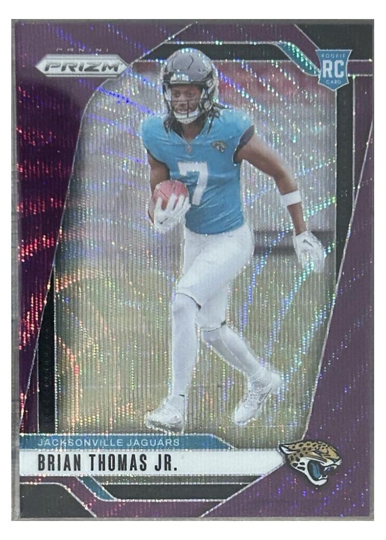 2024 Panini Prizm Base Set Brian Thomas Jr. #314 card