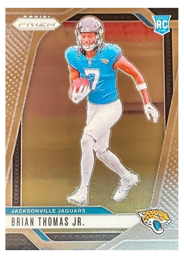 2024 Panini Prizm Base Set Brian Thomas Jr. #314 card