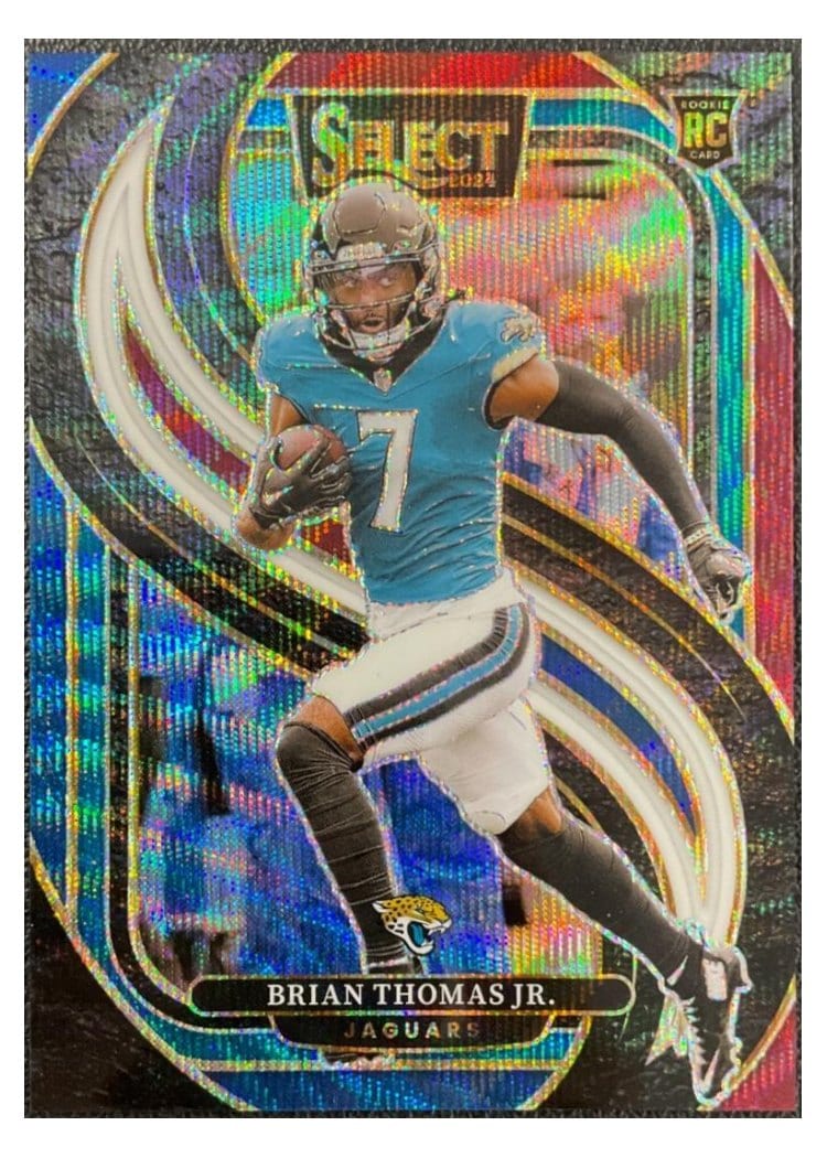 2024 Panini Select Base Set Brian Thomas Jr. #143 card