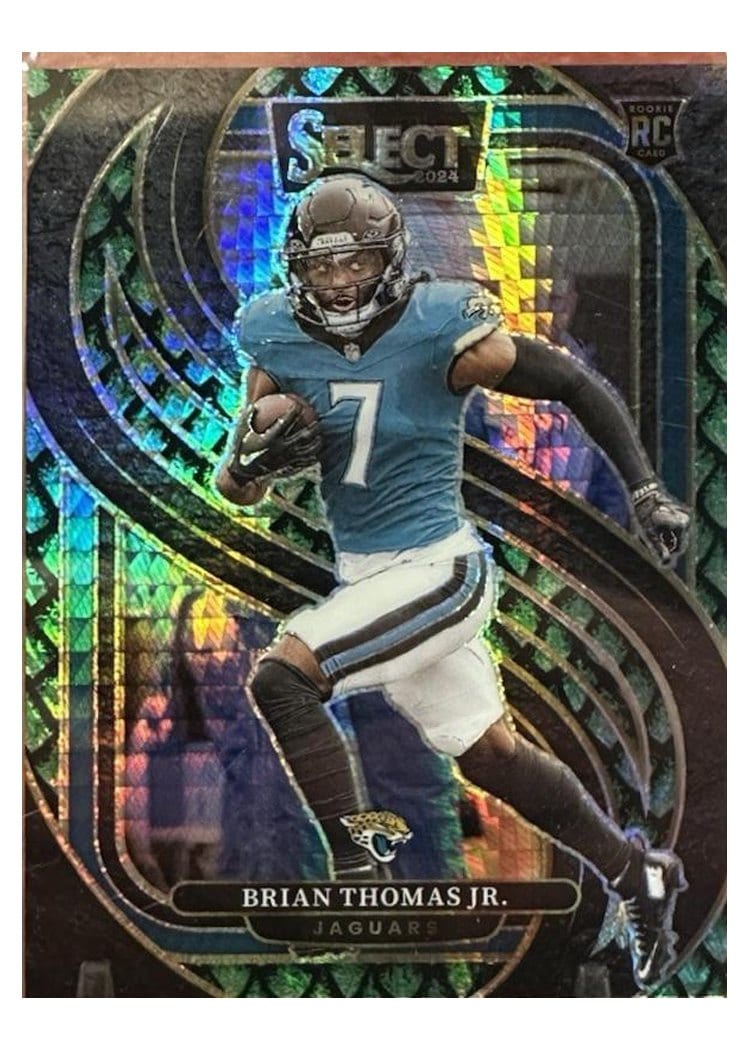 2024 Panini Select Base Set Brian Thomas Jr. #143 card