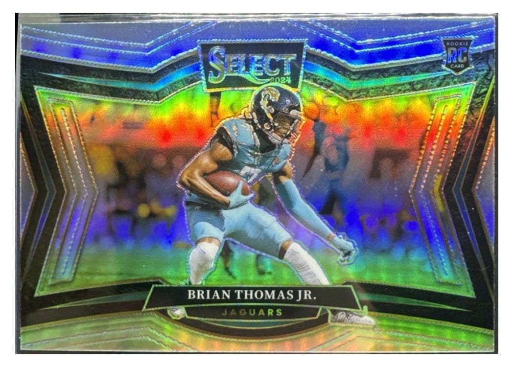 2024 Panini Select Base Set Brian Thomas Jr. Silver Prizm #412 card