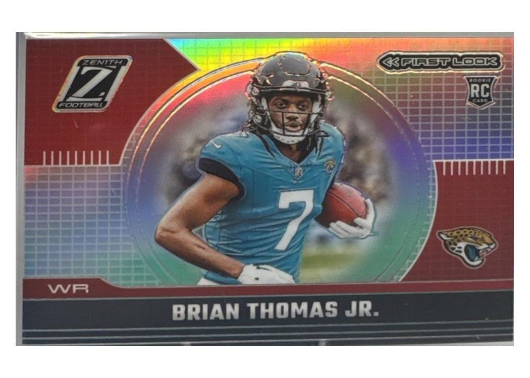 2024 Panini Zenith First Look Brian Thomas Jr. #15 card