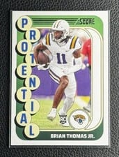 2024 Score Protential Brian Thomas Jr. #21 card