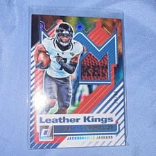 2025 Donruss Leather Kings Brian Thomas Jr. #LK-BTJ card