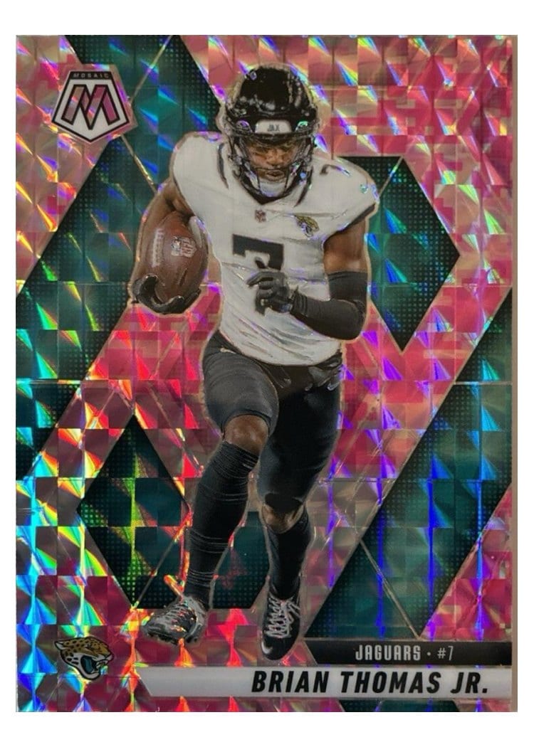 2025 Panini Mosaic Base Set Brian Thomas Jr. #108 card