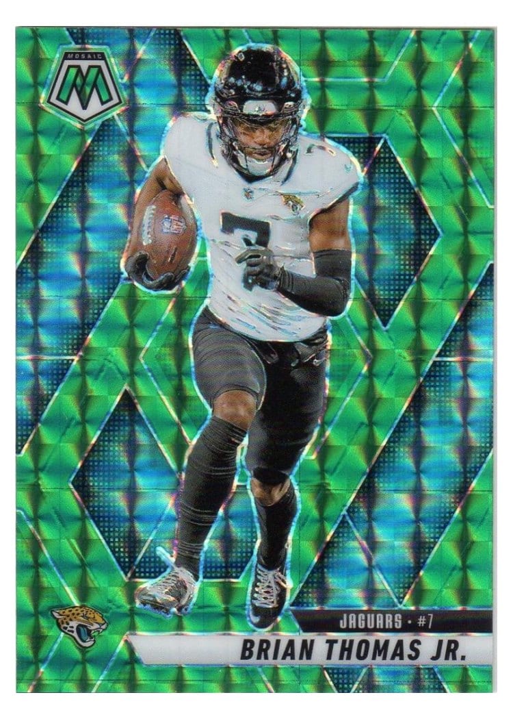 2025 Panini Mosaic Base Set Brian Thomas Jr. #108 card