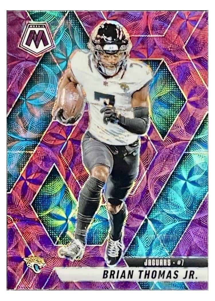 2025 Panini Mosaic Base Set Brian Thomas Jr. #108 card