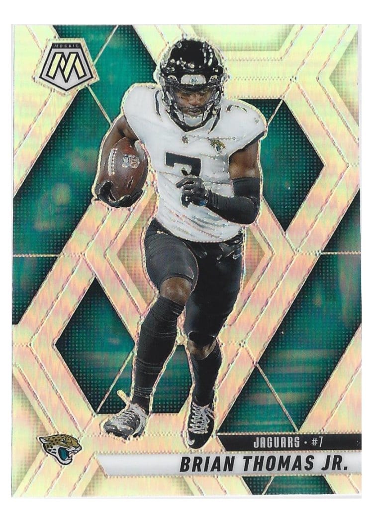 2025 Panini Mosaic Base Set Brian Thomas Jr. #108 card