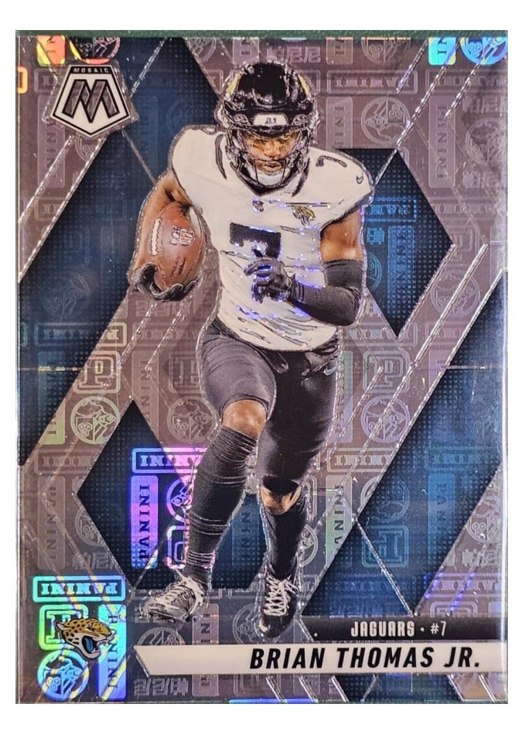 2025 Panini Mosaic Base Set Brian Thomas Jr. #108 card