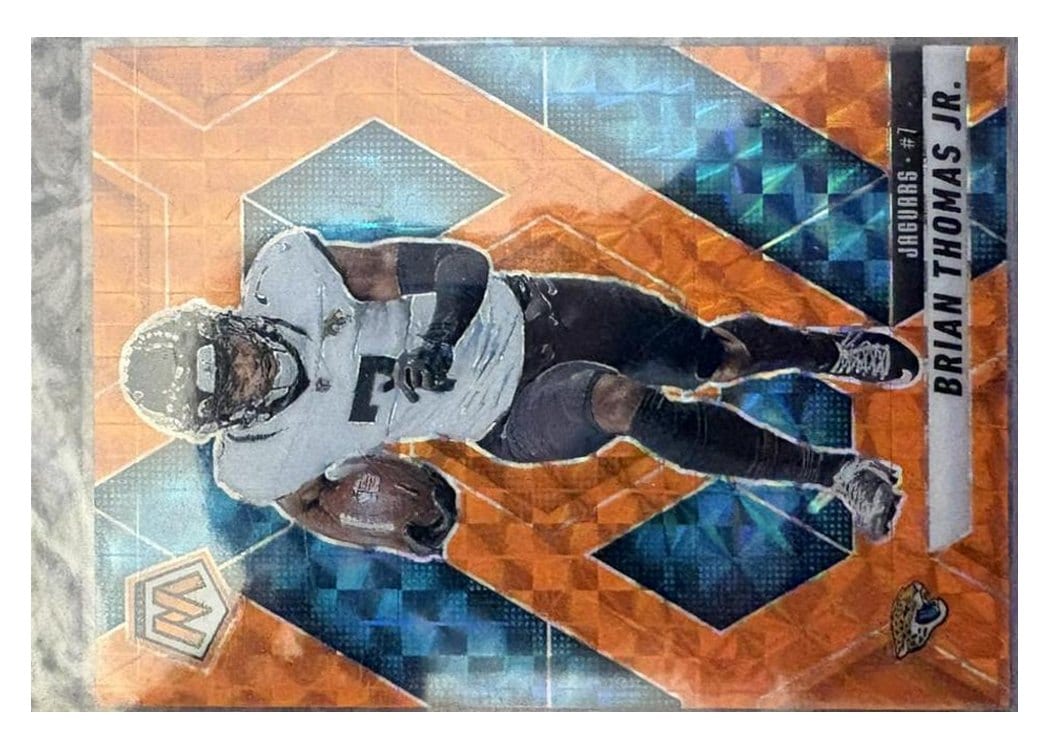 2025 Panini Mosaic Base Set Brian Thomas Jr. #108 card