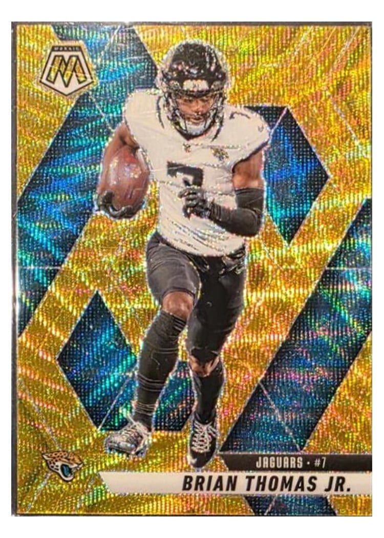 2025 Panini Mosaic Base Set Brian Thomas Jr. #108 card