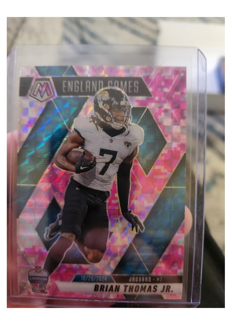 2025 Panini Mosaic Base Set Brian Thomas Jr. #256 card