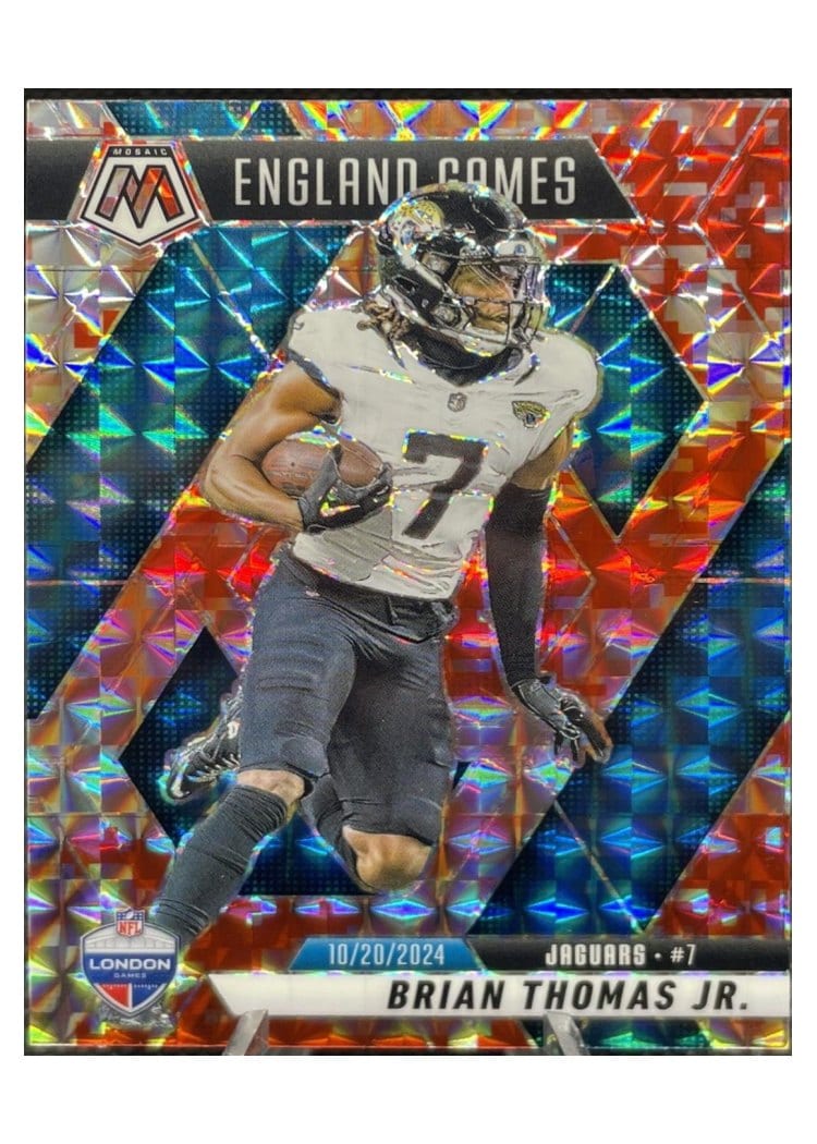 2025 Panini Mosaic Base Set Brian Thomas Jr. #256 card
