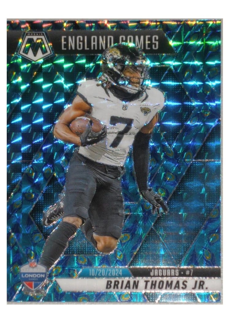 2025 Panini Mosaic Base Set Brian Thomas Jr. #256 card