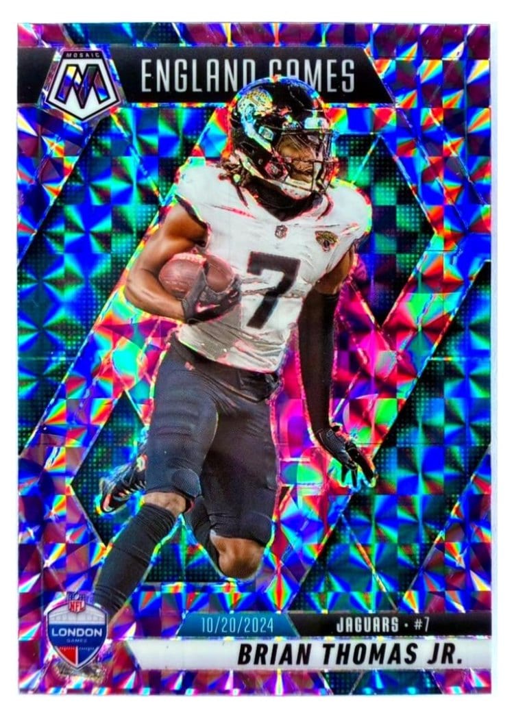 2025 Panini Mosaic Base Set Brian Thomas Jr. #256 card